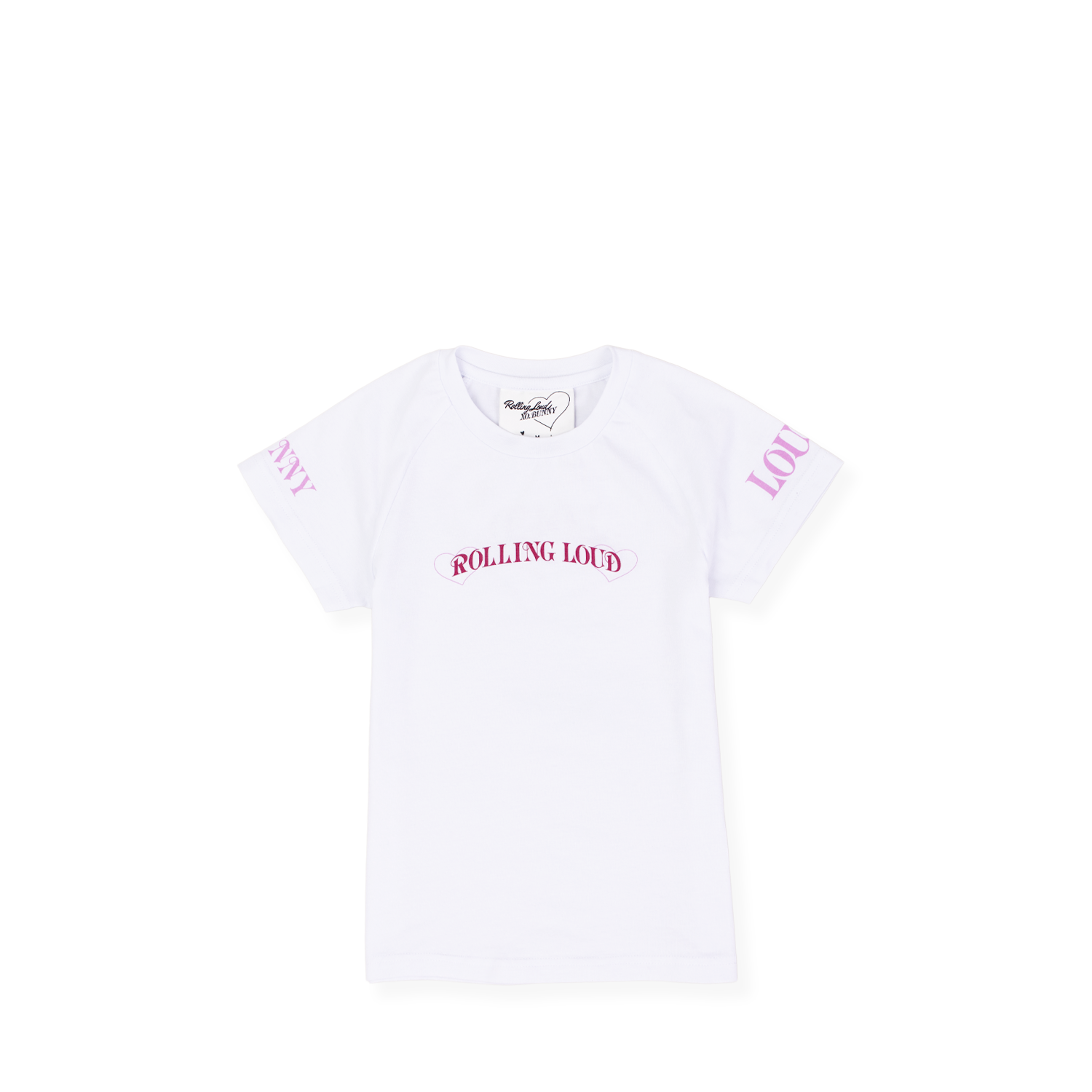Bunny Bae Bar White Tee