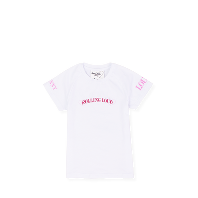 Bunny Bae Bar White Tee