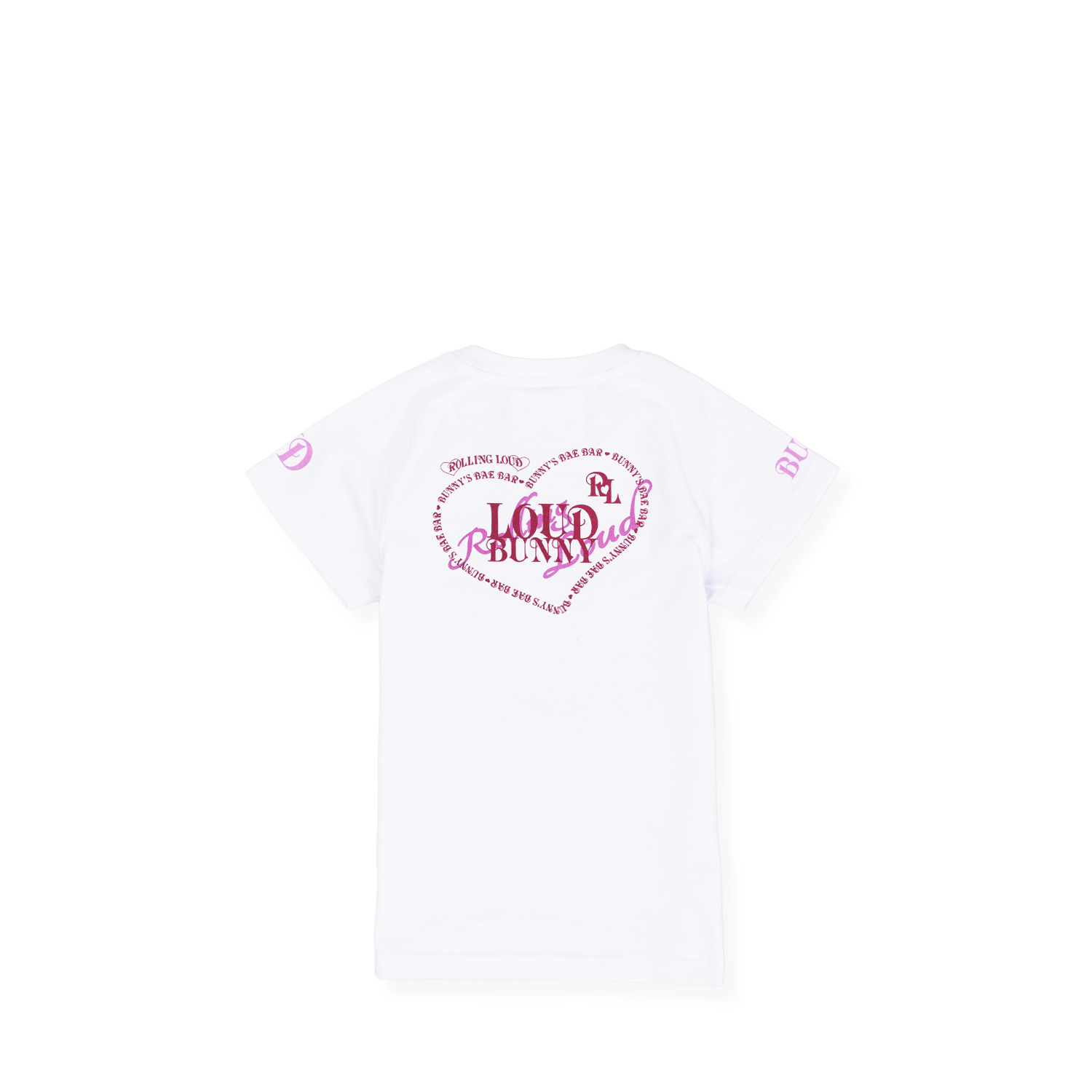 Bunny Bae Bar White Tee