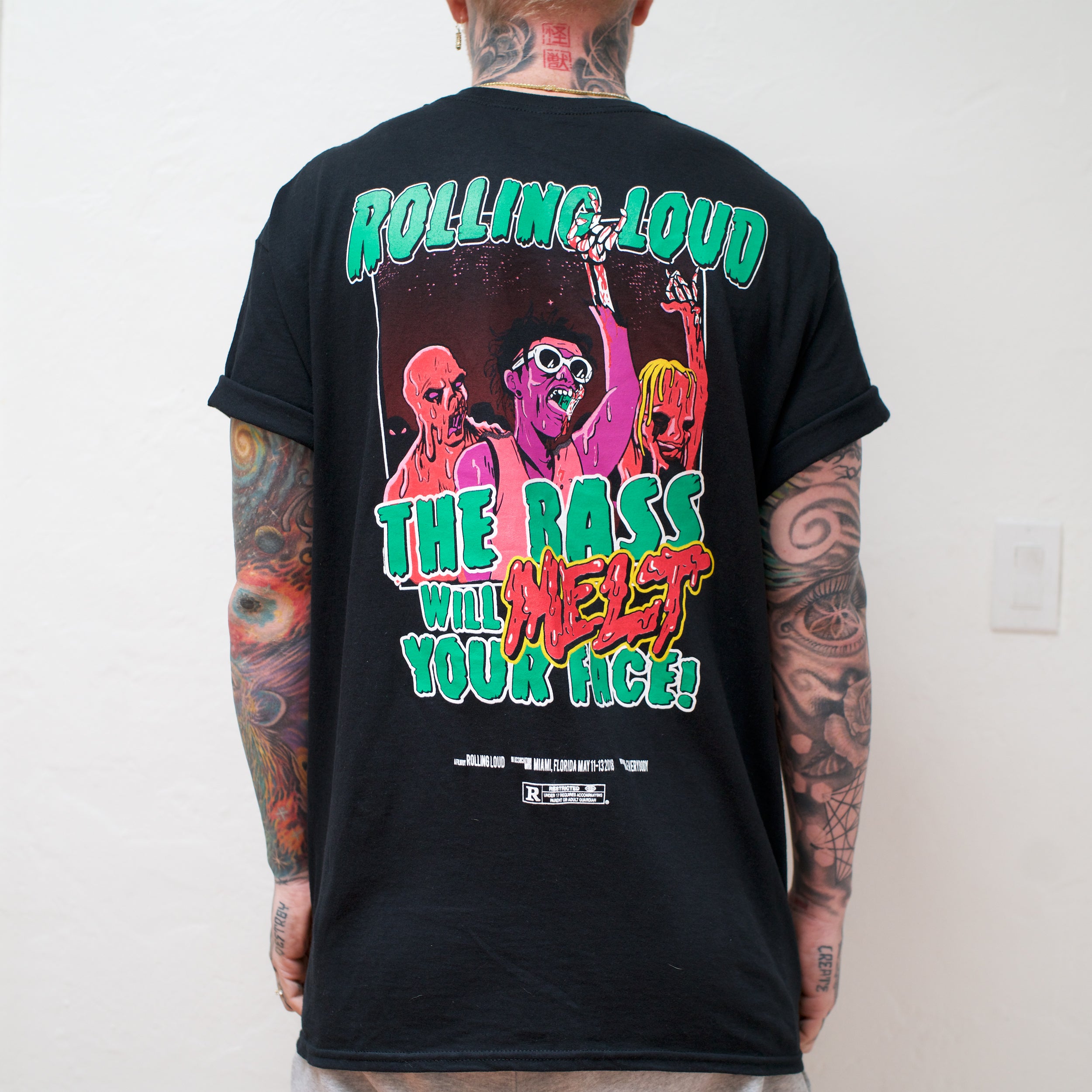 Rolling Loud Miami Bass Will Melt Your Face Tee