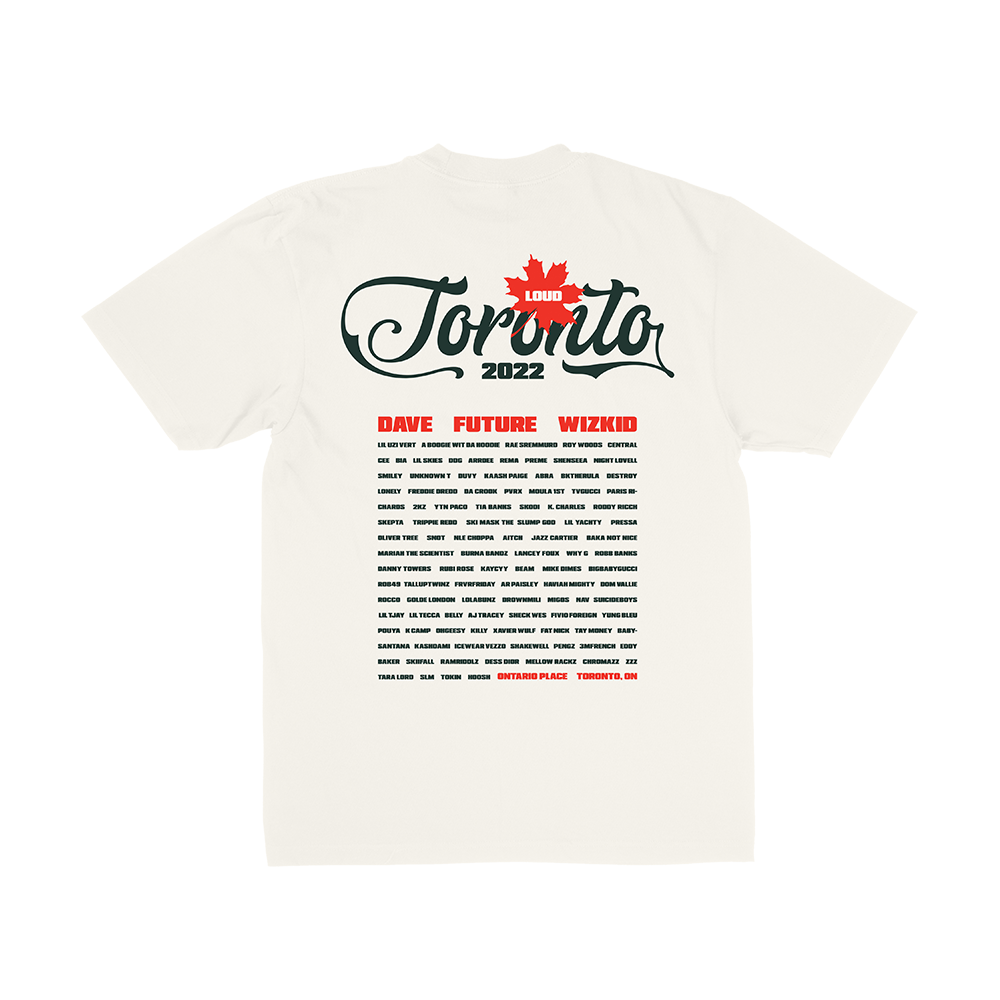 Exclusive Toronto 2022 Line Up T Shirt