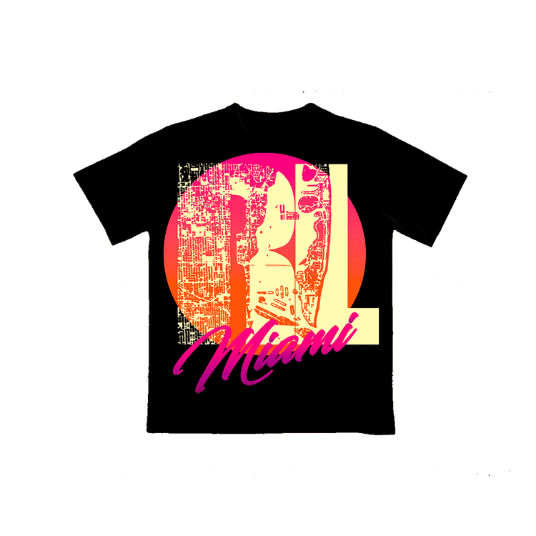 RL x Domenico Formichetti Line T Shirt Black Miami 2022