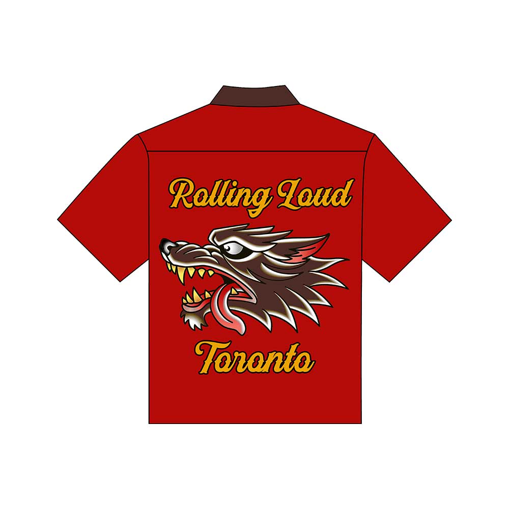 RL Wolf Bowling Shirt Toronto 22'