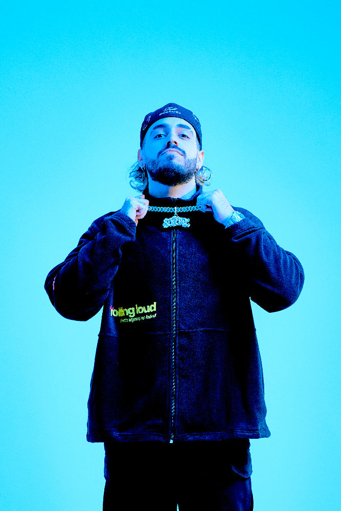 Loud Micro Fleece Jacket Black
