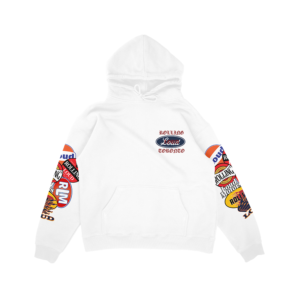 RL Patchwork Hoodie White Toronto 22