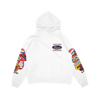 RL Patchwork Hoodie White Toronto 22