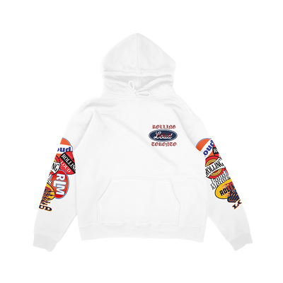 RL Patchwork Hoodie White Toronto 22