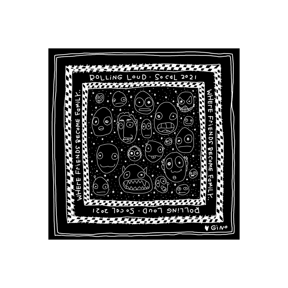 RL X B2SS Bandana Black NYC 2021