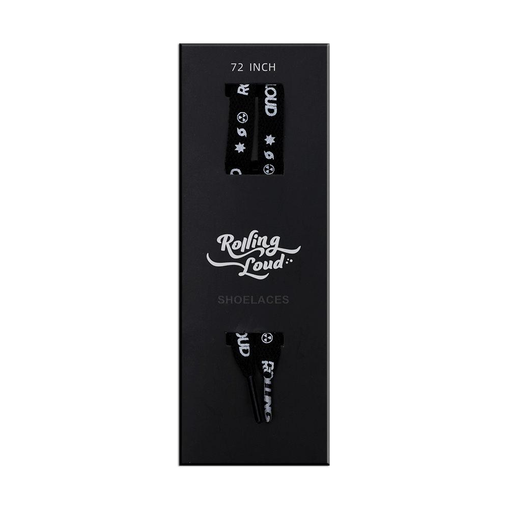 Rolling Loud Laces Black