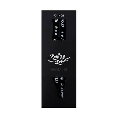 Rolling Loud Laces Black