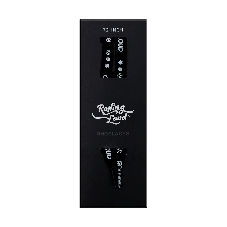 Rolling Loud Laces Black