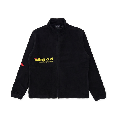 Loud Micro Fleece Jacket Black