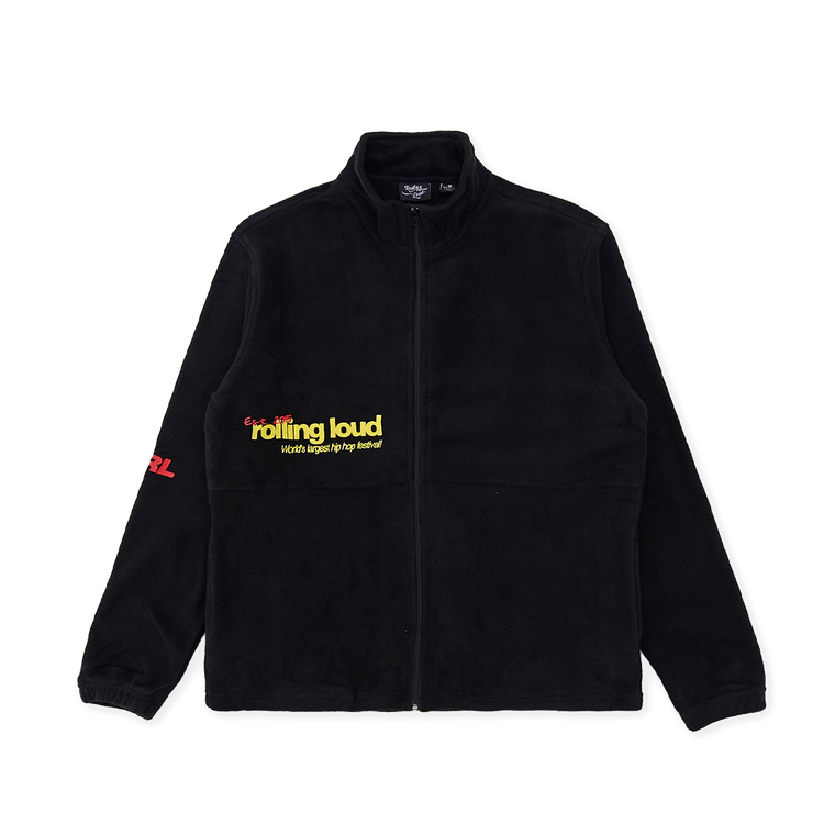 Loud Micro Fleece Jacket Black