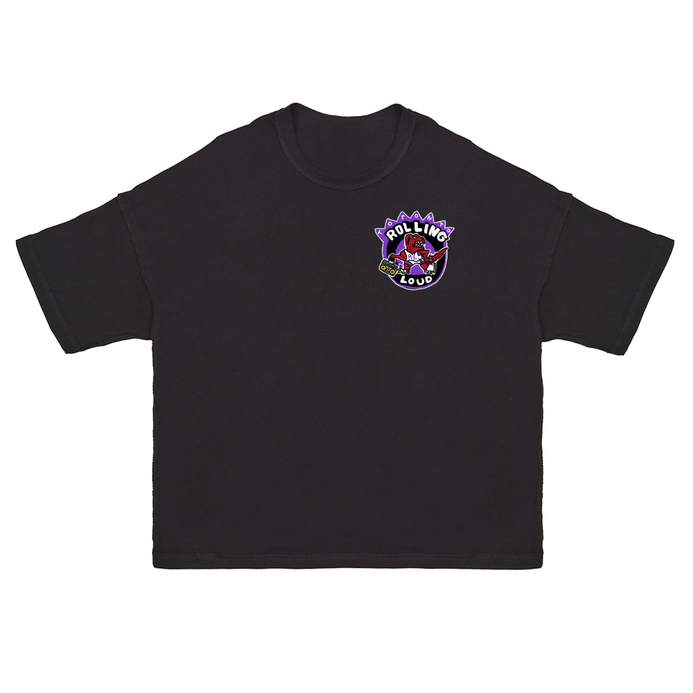 RL Mini Rap T Shirt Black Toronto 22'