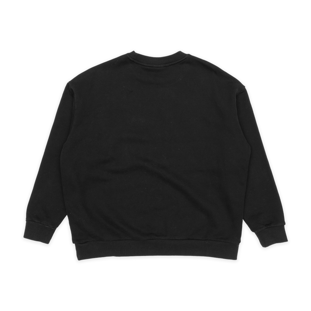 RL Productions Black French Terry Crewneck Sweatshirt