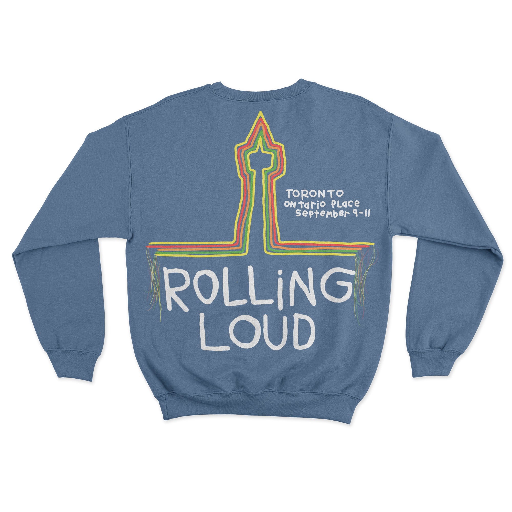 Scraper Crewneck Vintage Blue Toronto 2022