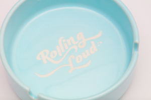 Rolling Loud Blue Ceramic Ashtray
