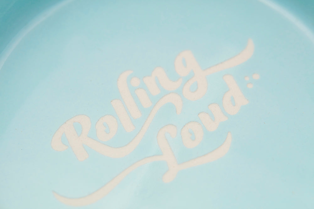 Rolling Loud Blue Ceramic Ashtray