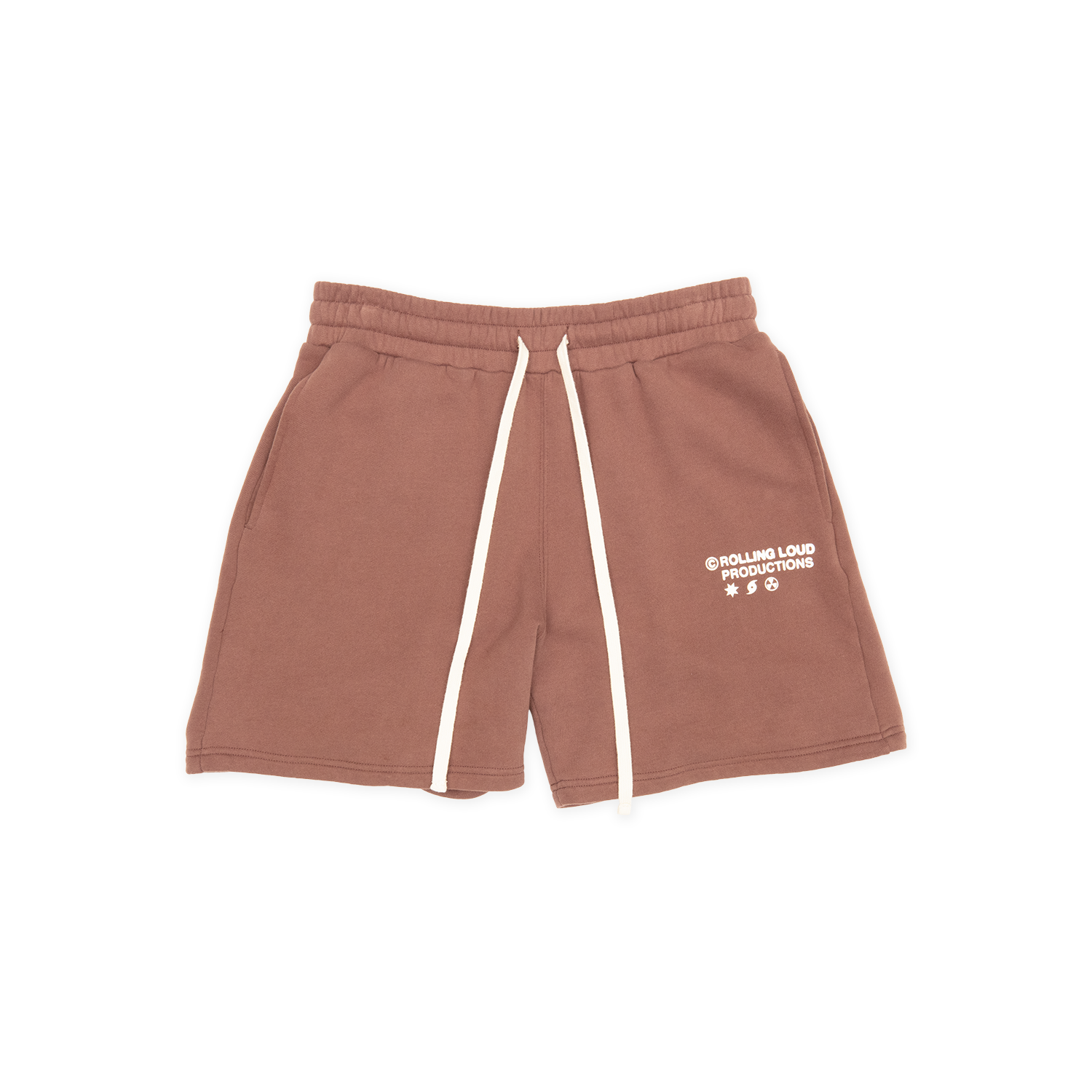 RL Productions Premium Terry Shorts Brown