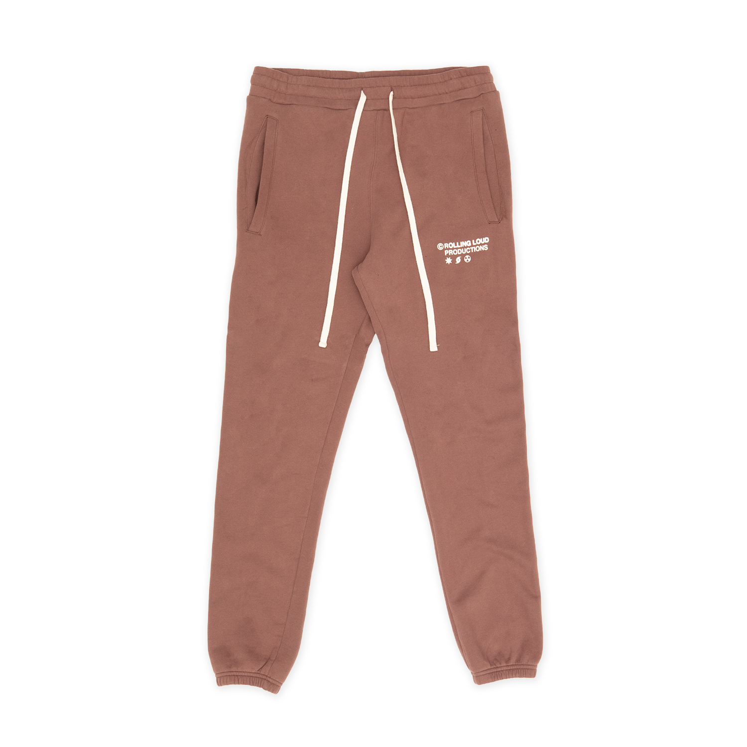 RL Productions Premium Terry Sweatpants Brown