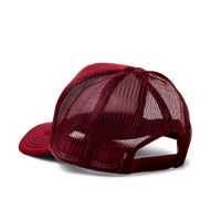 Alumni Trucker Hat Burgundy Miami 22'