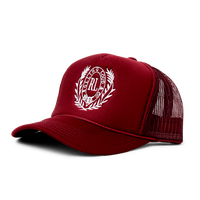 Alumni Trucker Hat Burgundy Miami 22'