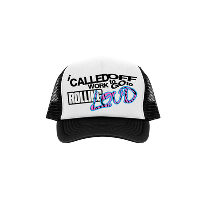 RL Called Off Work Miami 22' Trucker Hat