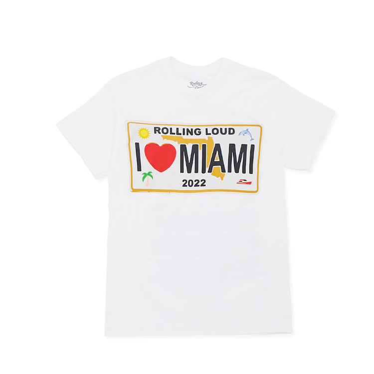 RL x Domenico Formichetti Plate T Shirt White Miami 2022