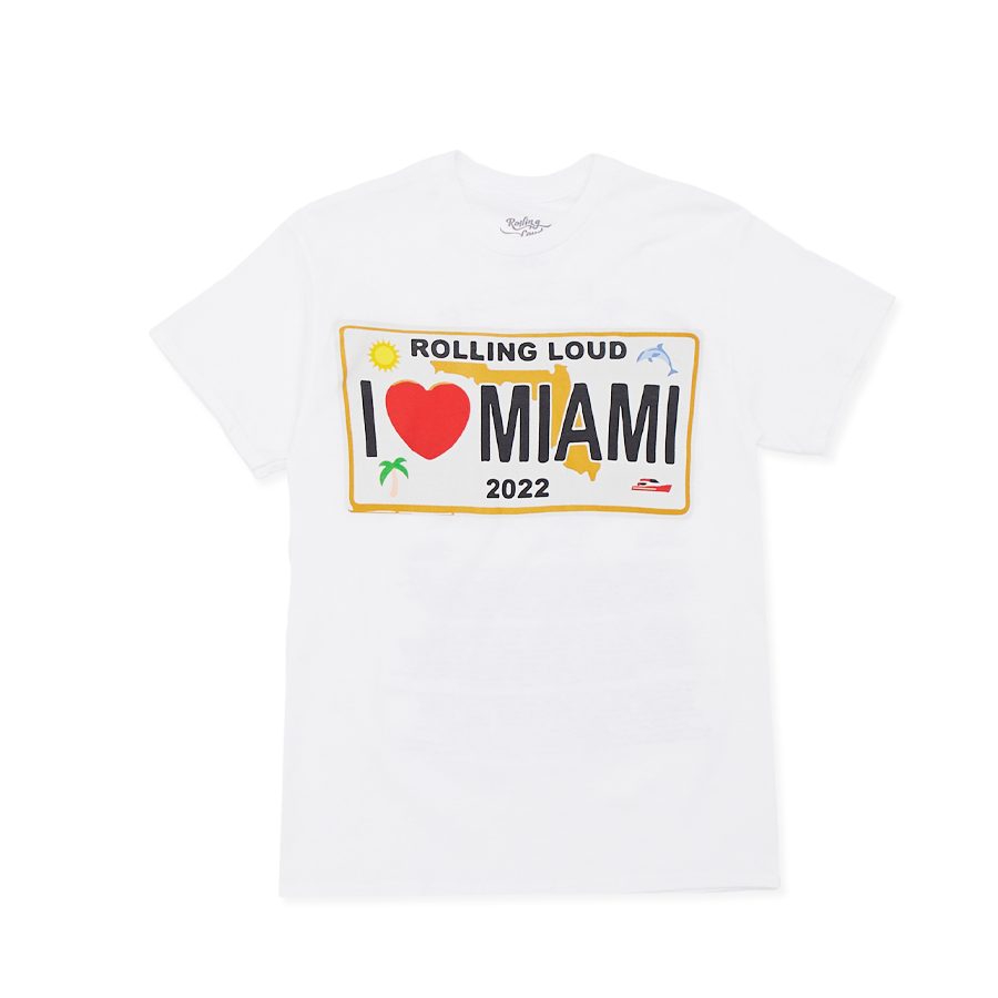 RL x Domenico Formichetti Plate T Shirt White Miami 2022