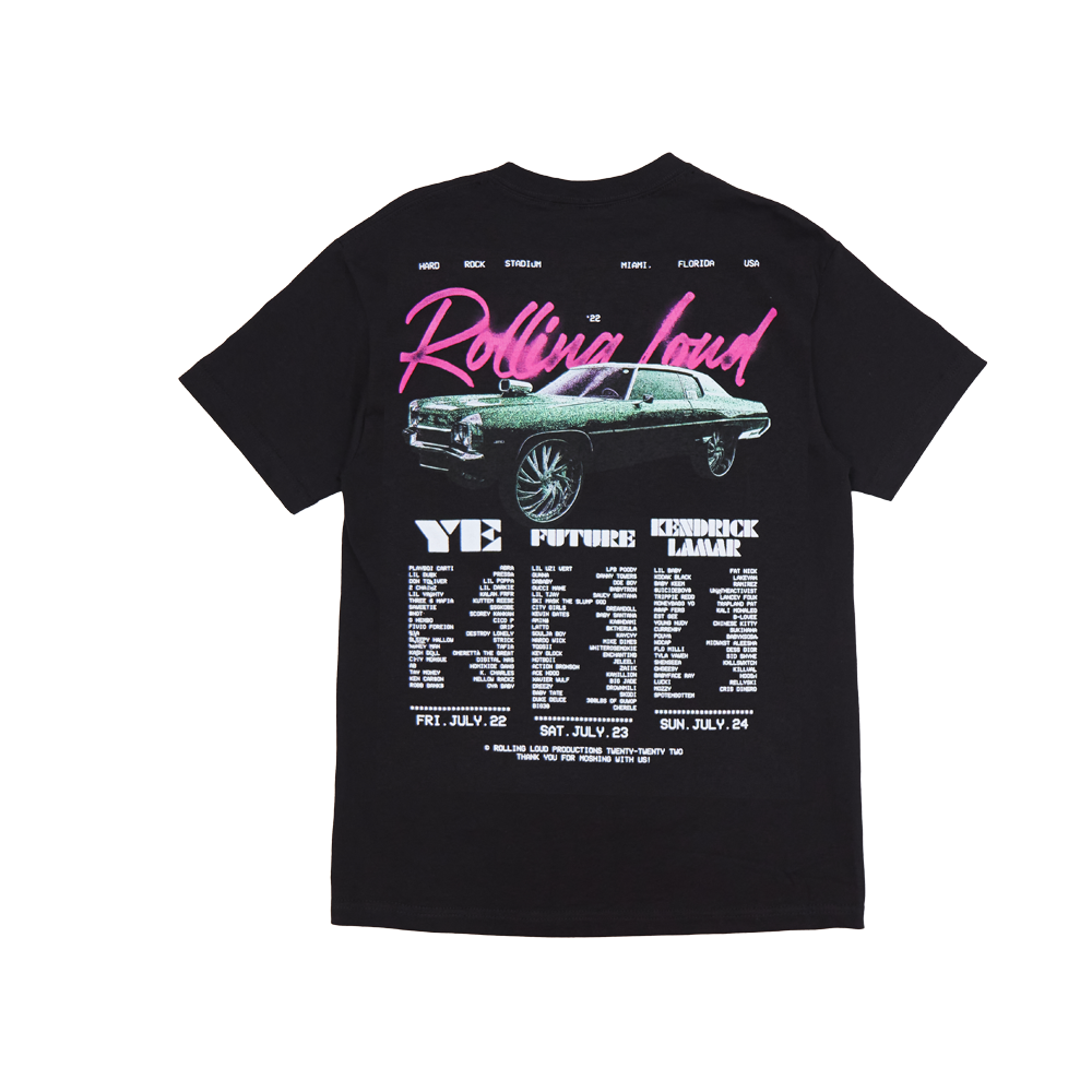 RL Donk T Shirt Black Miami 22