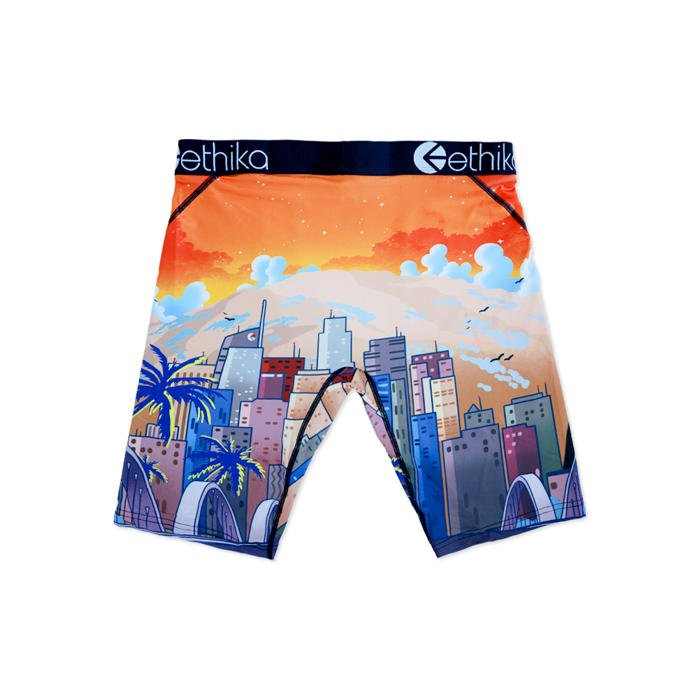 RL X Ethika Orange Mens Boxers