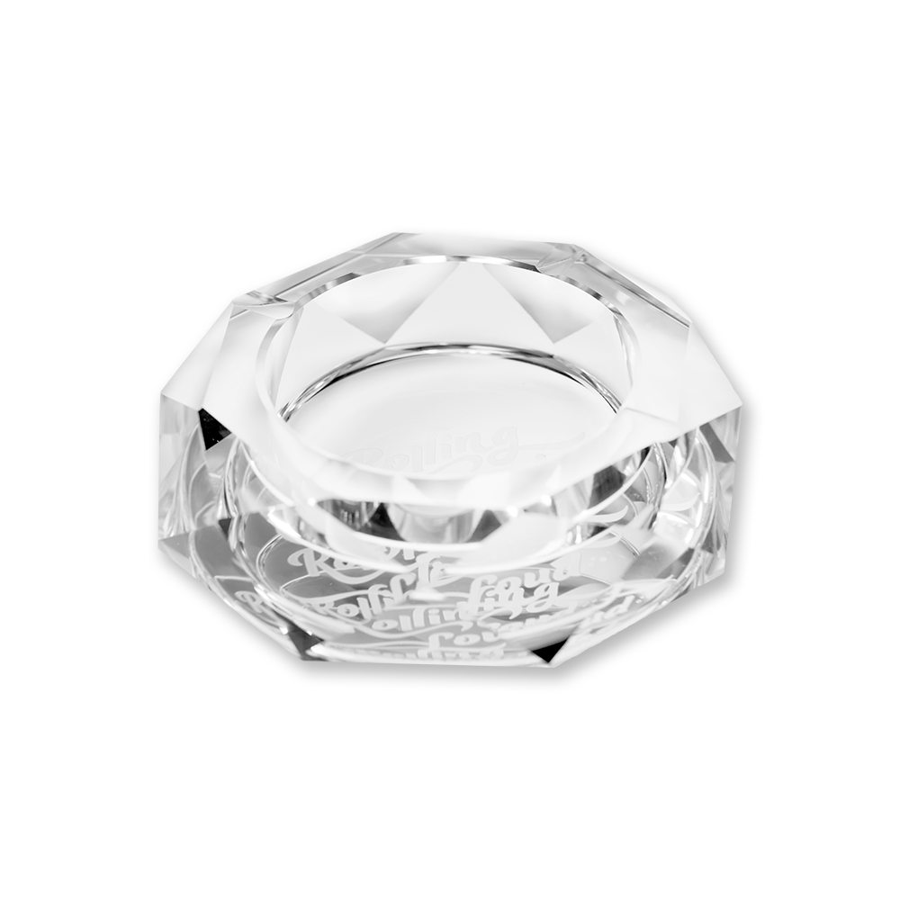 Rolling Loud Clear Glass Ashtray
