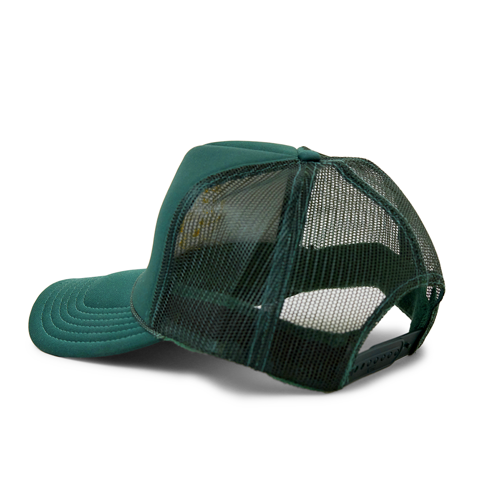 RL Alumni Trucker Hat Green Miami 22'