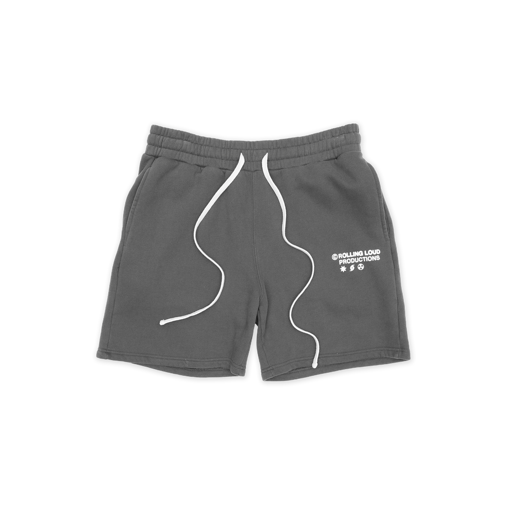 RL Productions Premium Terry Shorts Charcoal