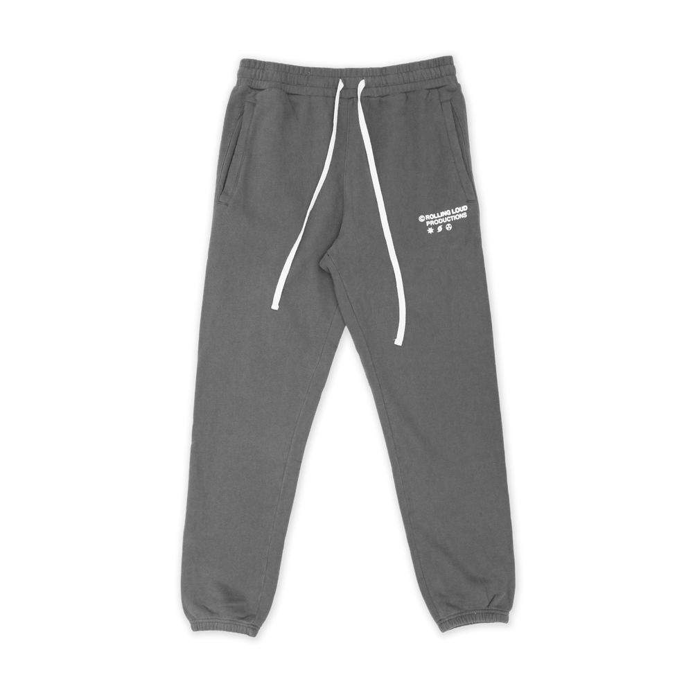 RL Productions Premium Terry Sweatpants Charcoal