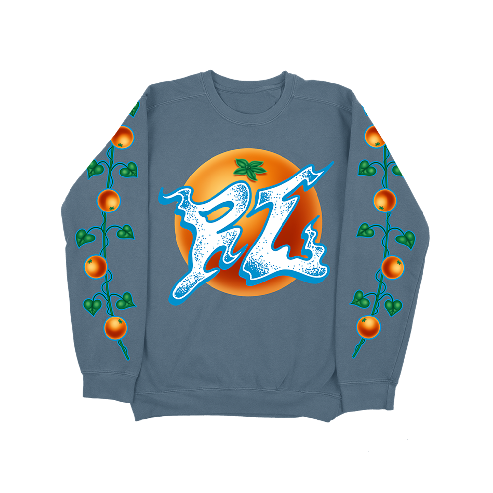 RL Orange Vintage Crewneck Slate Miami 22'