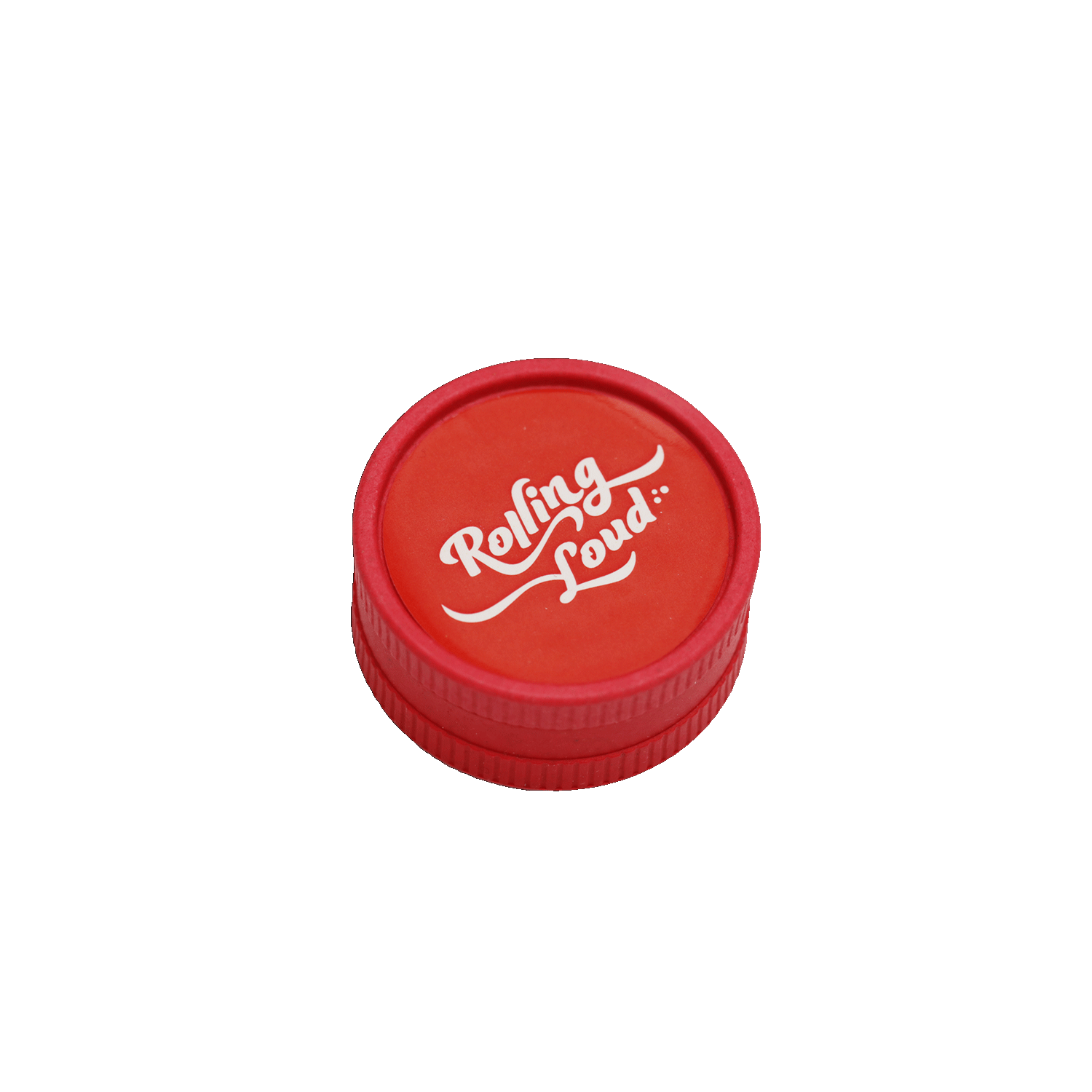 Rolling Loud 2 Piece Plastic Red Grinder