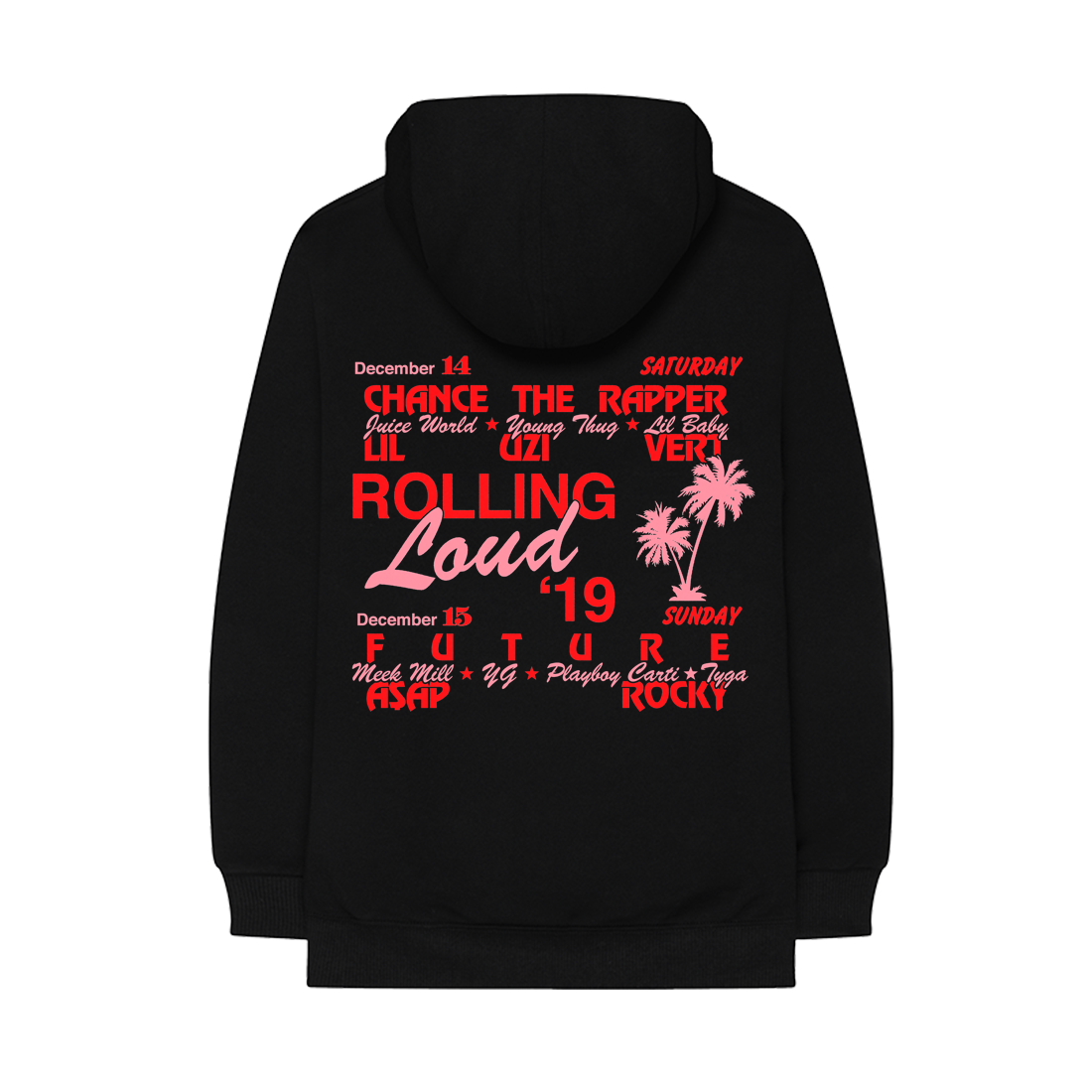 LA19 RL Times Black Heavyweight Hoodie