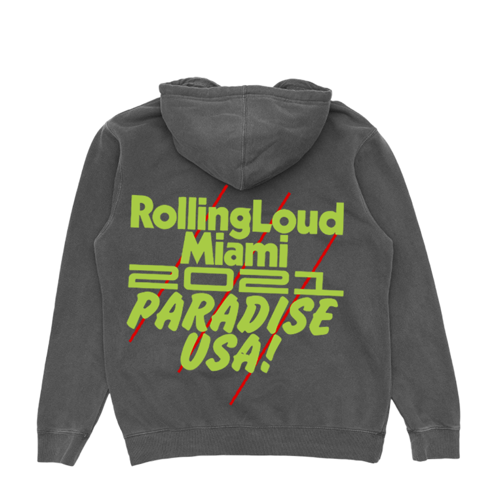 Paradise USA Vintage Washed Hoodie