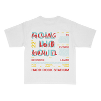 RL Exclusive Miami 2022 Line Up T Shirt White