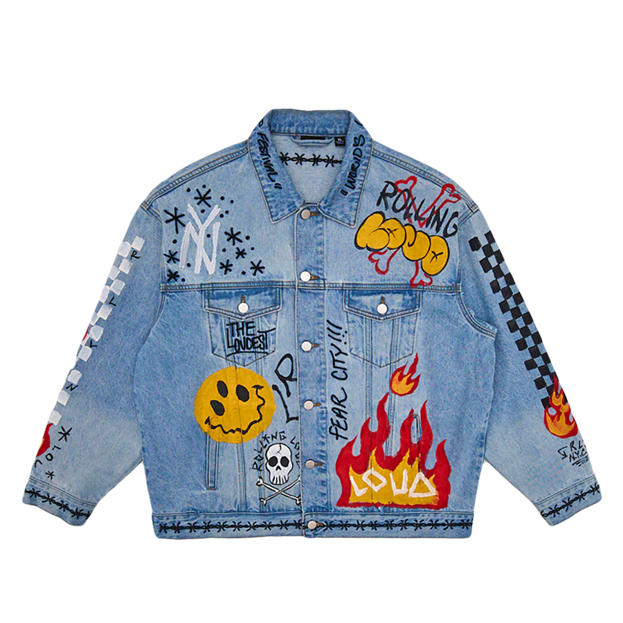 RL Hando Painted Denim Jacket