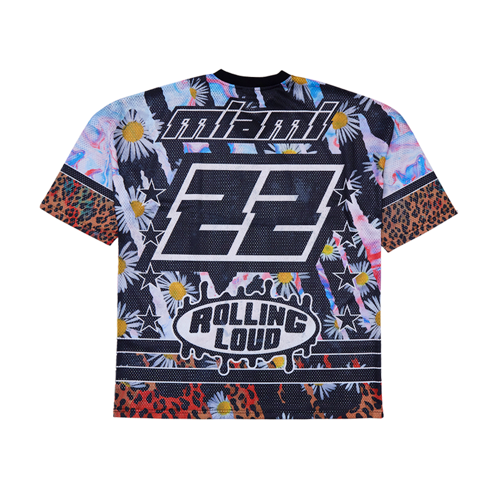 Oversized Mesh Football Jersey