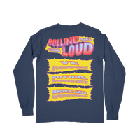 RL Word Of Mouth LS Tee Navy Miami 22'