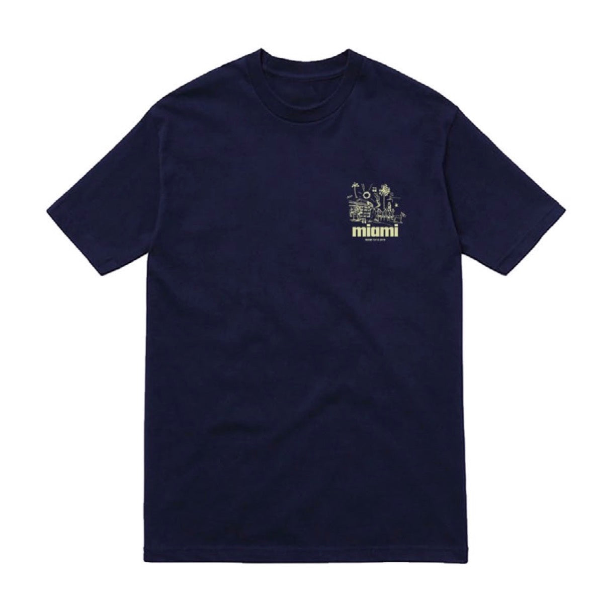 Summer Vacation SS Tee Navy
