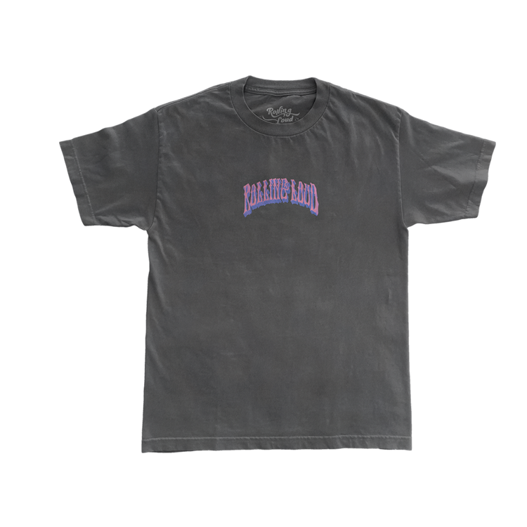 RL Palms T Shirt Grey Miami 22
