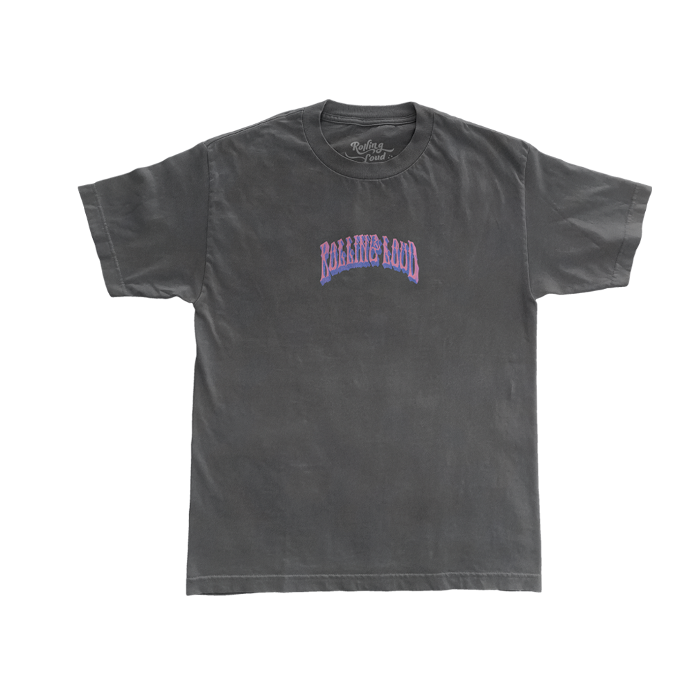 RL Palms T Shirt Grey Miami 22