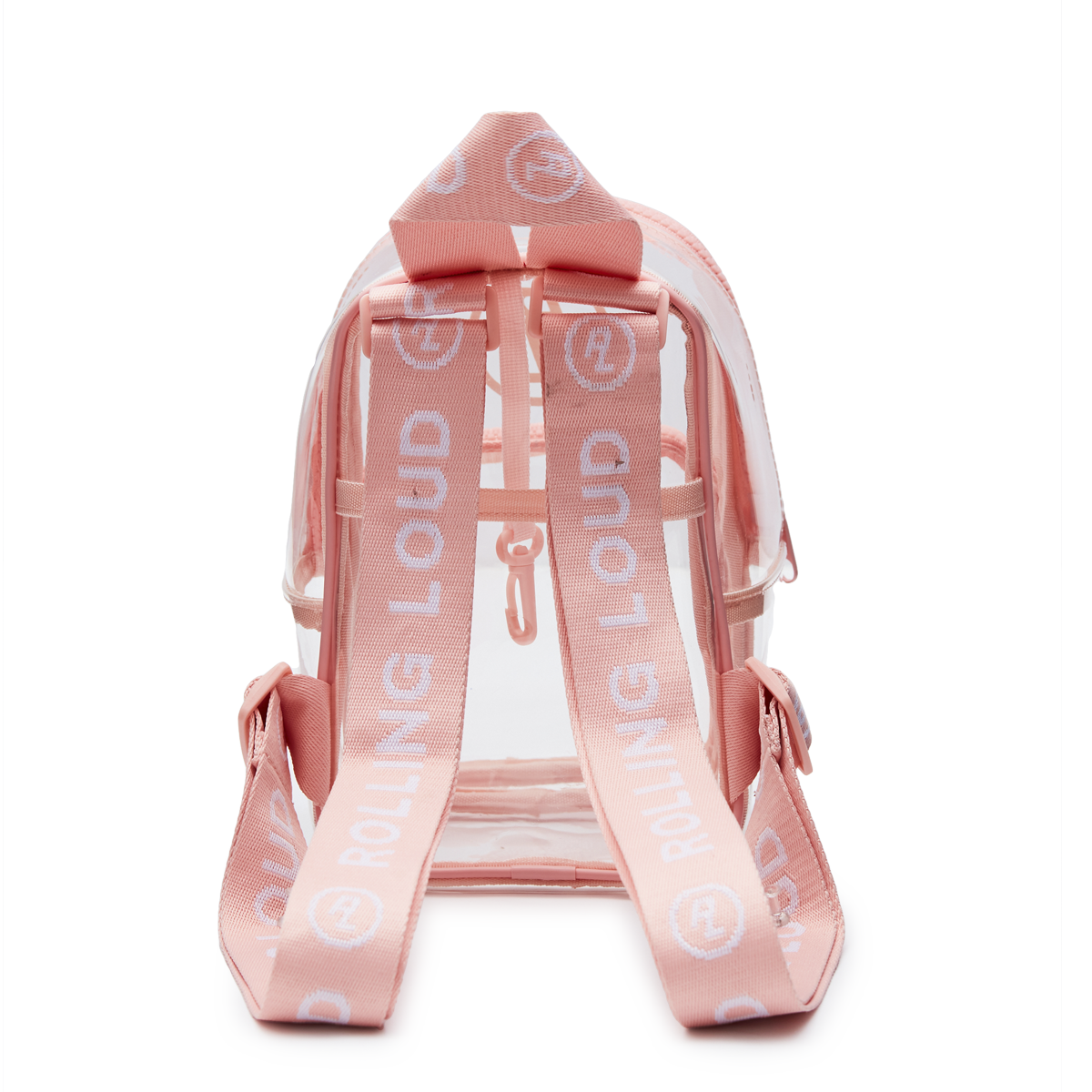 clear pink mini backpack Clear Pink Mini Backpack