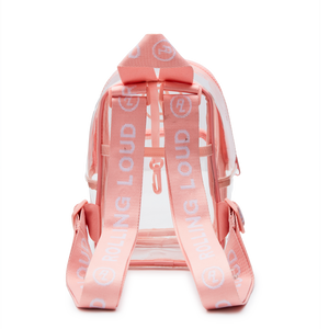 Clear Pink Mini Backpack - Festival Approved