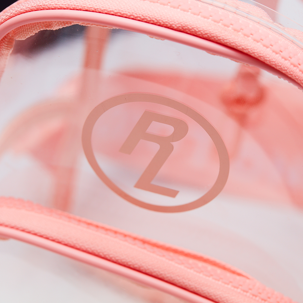 Clear Pink Mini Backpack - Festival Approved