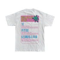 RL Pool Party T Shirt White Miami 22